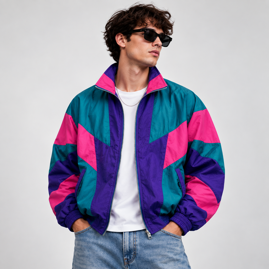 Velmose RetroWave Windbreaker Ceket
