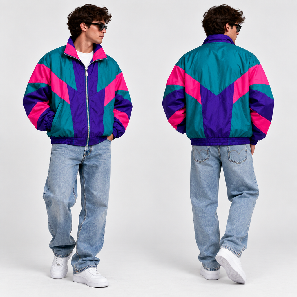 Velmose RetroWave Windbreaker Ceket